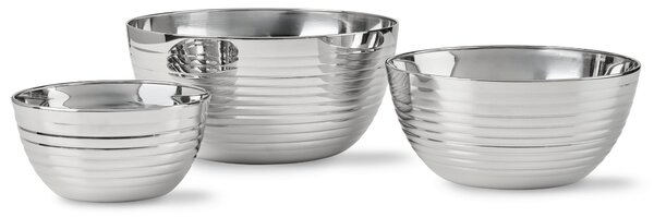 SADA MISEK, kov, 3dílné Homeware Profession. - Sada misek