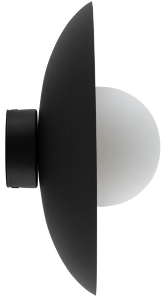 Nástěnné svítidlo SLATE 1xG9/8W/230V pr. 28 cm černá