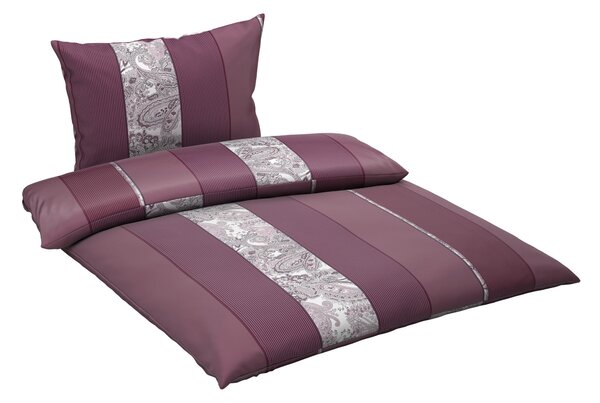 POVLEČENÍ satén purpurová 140/200 cm Dieter Knoll - Povlečení