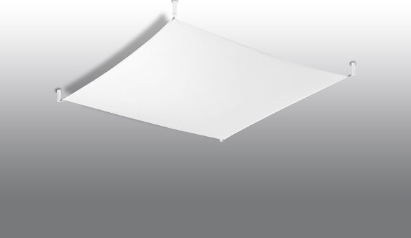 Sollux SL.0738 - LED Stropní svítidlo LUNA 4xG13/8,5W/230V 105x105 cm bílá