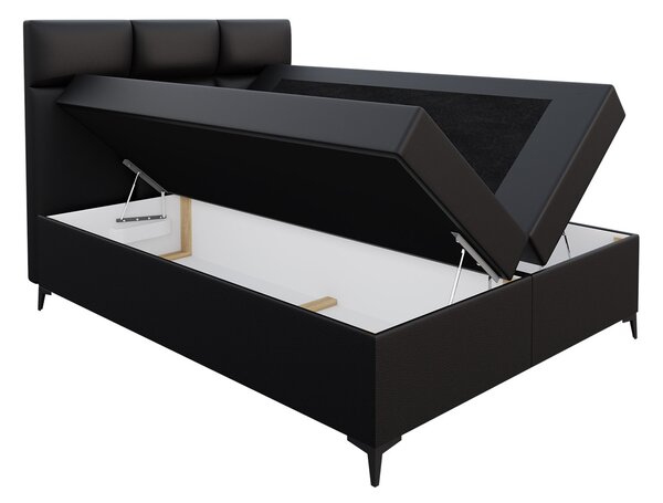 Manželská postel 160cm Despedira (červená)