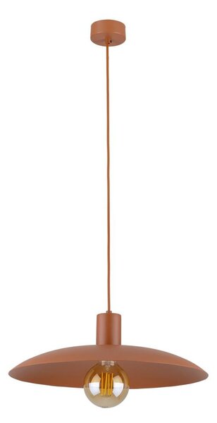 Lustr na lanku ASTRA 1xE27/15W/230V pr. 41 cm cihlová