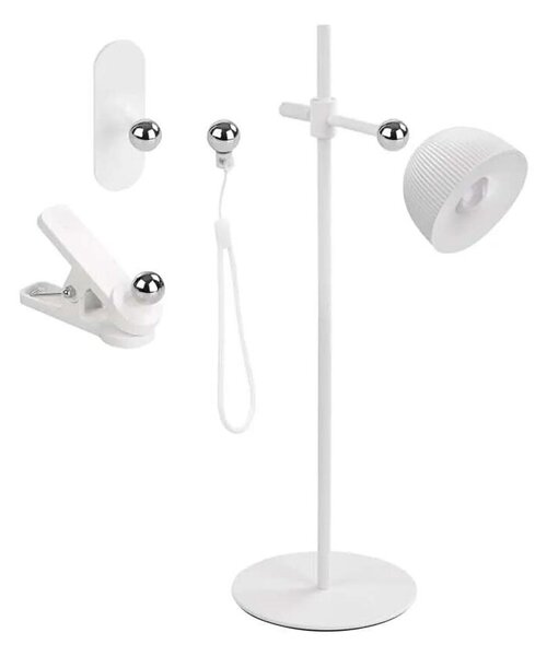 LED Stmívatelná nabíjecí stolní lampa magnetická 4v1 LED/4,2W/3,7V 4000K bílá