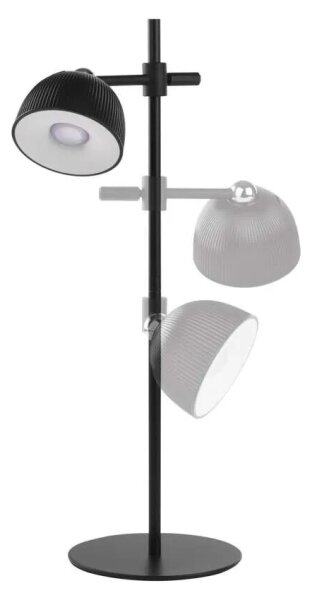 LED Stmívatelná nabíjecí stolní lampa magnetická 4v1 LED/4,2W/3,7V 4000K černá