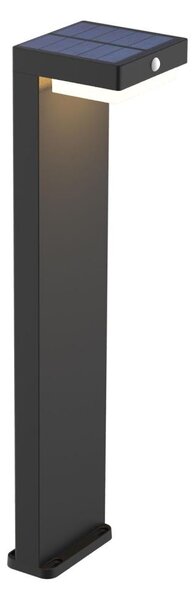 LED Solární lampa se senzorem MALI LED/4,5W/3,7V 2000 mAh IP44 černá