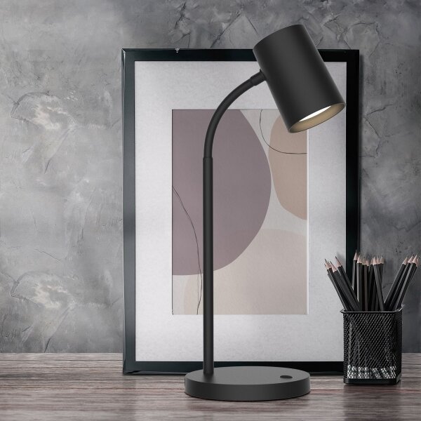 Stolní lampa FELIX 1xGU10/9W/230V černá
