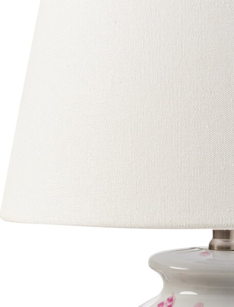 Stolní lampa ACROSSO Porcelán Bílá