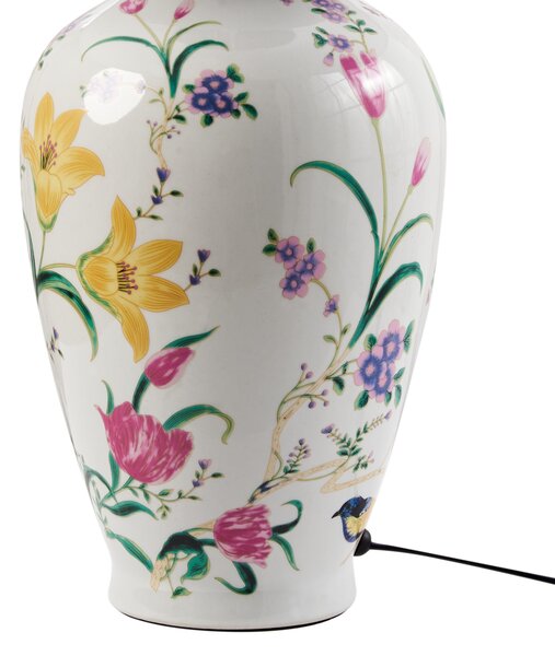 Stolní lampa ACROSSO Porcelán Bílá