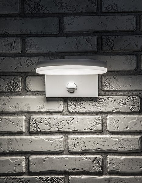 Rabalux BATIDA LED Venkovní nástěnné svítidlo se senzorem LED/9W/230V/CCT/IP54 bílá
