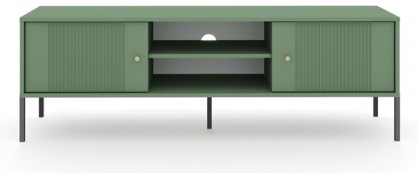 TV stolek/skříňka Isae TV (zelená + černá)