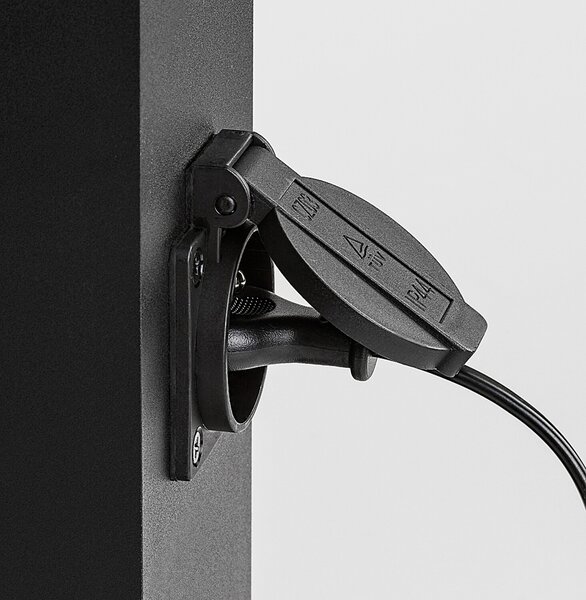 Rabalux ANKARA zahradní lampa se zásuvkou 1xE27/12W/230V IP44