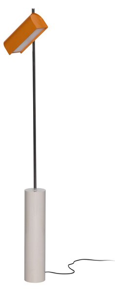 Stojací Lampa Hübsch, Reflector, stmívatelné, Oranžová, Obývací pokoj, Kov, Skandinávský