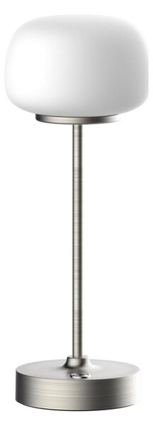 LED Stmívatelná dotyková stolní lampa RIMINI LED/2W/5V USB 2000 mAh chrom/bílá