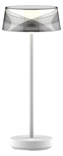 LED Stmívatelná stolní lampa CASABLANCA LED/3,4W/5V USB 3600 mAh IP44 bílá