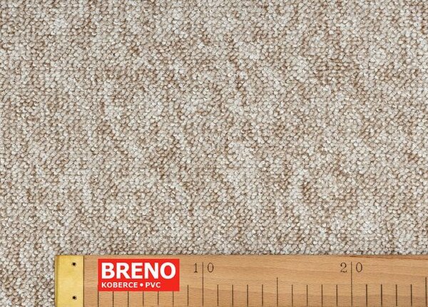 Breno Metrážový koberec ULTRA 32 béžový, šíře 400 cm, Béžová