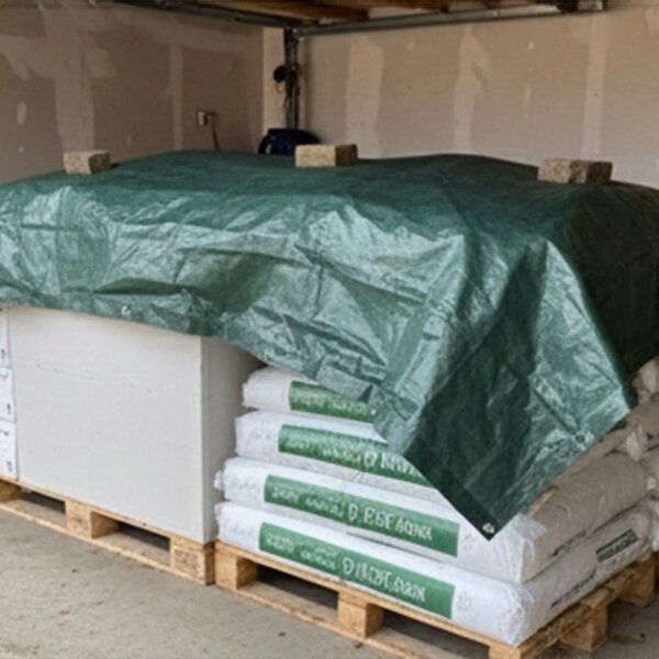 Ochranný obal na zahradní nábytek 500x150 cm zelený