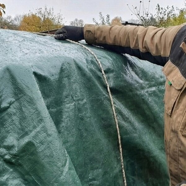 Ochranný obal na zahradní nábytek 500x150 cm zelený
