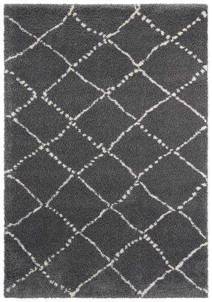Mint Rugs - Hanse Home koberce Kusový koberec Allure 104403 Darkgrey/Cream - 200x290 cm
