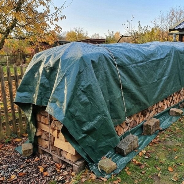 Ochranný obal na zahradní nábytek 500x150 cm zelený