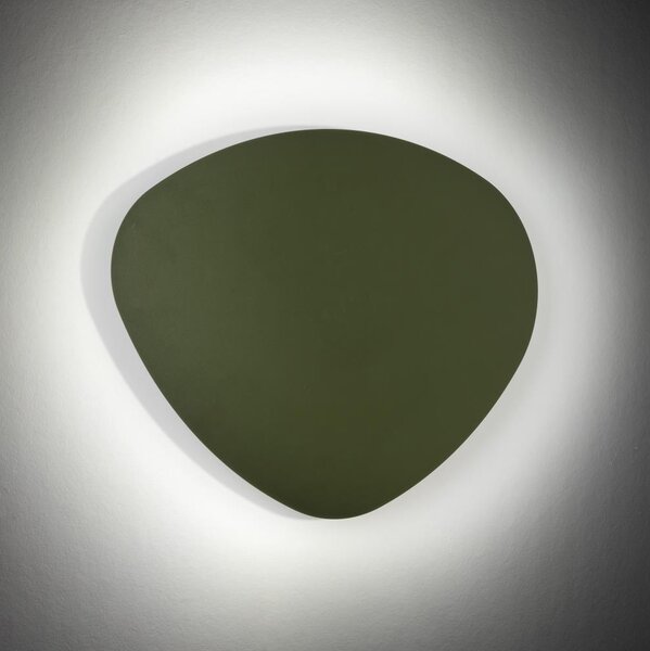 Nástěnné svítidlo STONE 3xG9/8W/230V 37x49 cm zelená