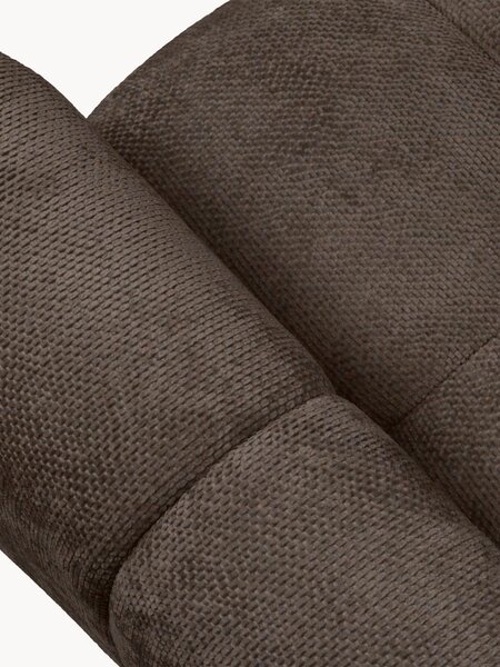 Rozkládací pohovka Calvero - hnědý pletený materiál Kiara 856
