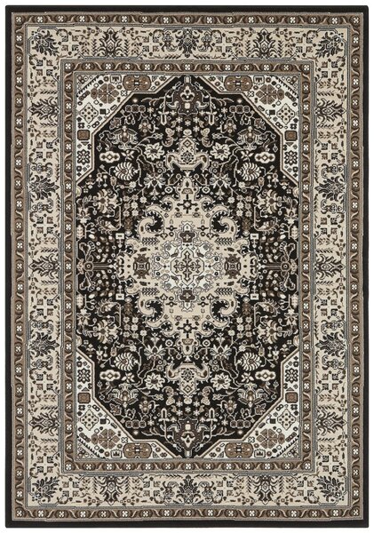 Nouristan - Hanse Home, Kusový koberec Mirkan 104439 Cream/Brown | hnědá Typ: 80x150 cm