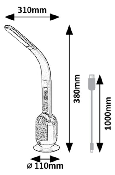 Rabalux FIGEN LED stolní lampa 74231