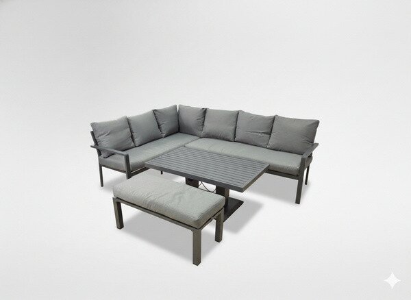 Set zahradního nábytku MARBELLA šedý ALM9422