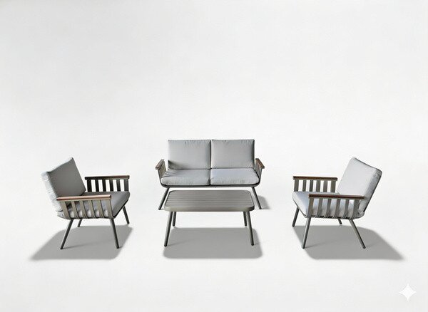 Set zahradního nábytku SOLARIS béžový ALM9408