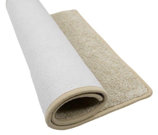 Vopi, Kusový koberec Capri Lux cream čtverec, 60x60, béžová, chodba / předsíň