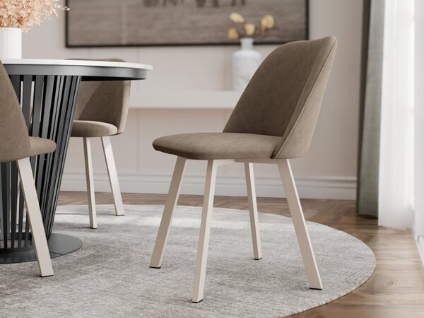 Čalouněná jídelní židle JK109, Potah: Uttario Velvet 2976, Barva: kašmír 5903211544392