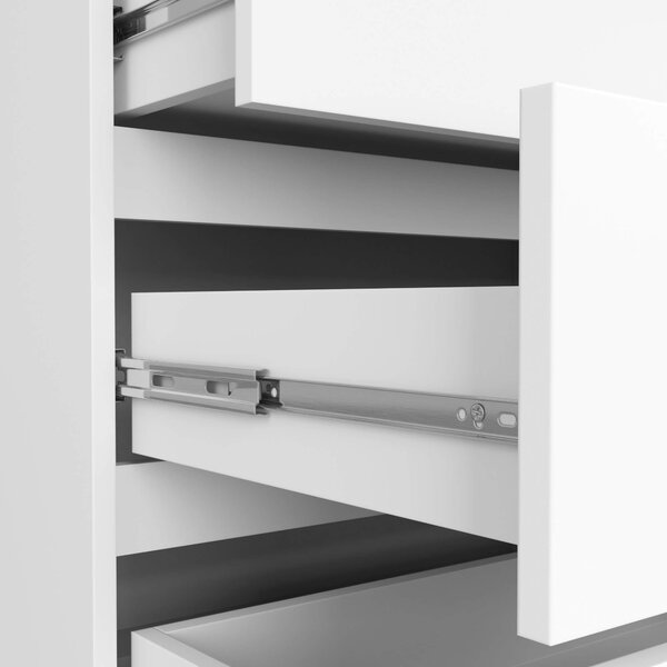 Ak furniture Komoda Inbia K 160 cm bílá
