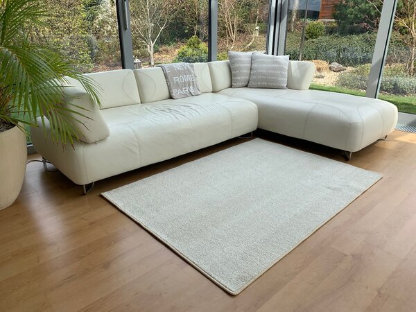 Vopi, Kusový koberec Capri Lux cream, 50x80, béžová, chodba / předsíň