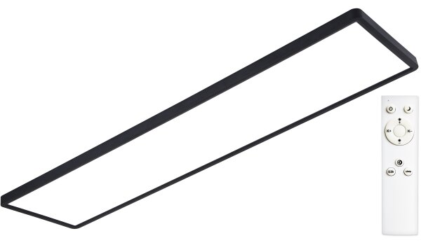 Top Light - LED Stm. přisazený panel REVIT LED/70W/230V 3000-6500K černá + DO