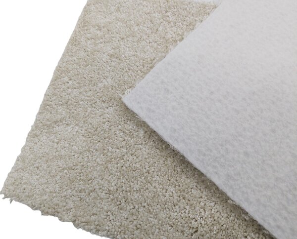 Vopi, Metrážový koberec Capri Lux cream - neúčtujeme odřezky z role, na míru, šíře 2m,3m,4m, béžová, filc, dětský pokoj