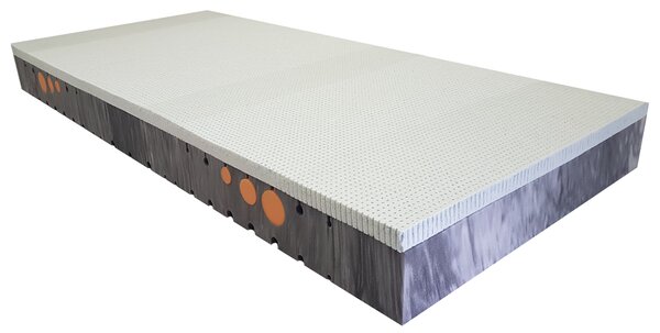 Bazyl.cz Matrace AGÁTA ocean blue gel latex 7.zón 19CM - 80x200cm