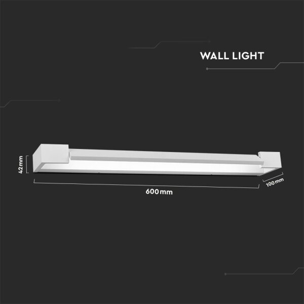 LED Koupelnové osvětlení zrcadla LED/18W/230V 4000K IP44 bílá