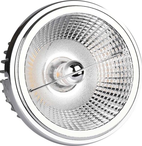 LED Podhledové bodové svítidlo LED/20W/230V 6400K pr. 11 cm lesklý chrom