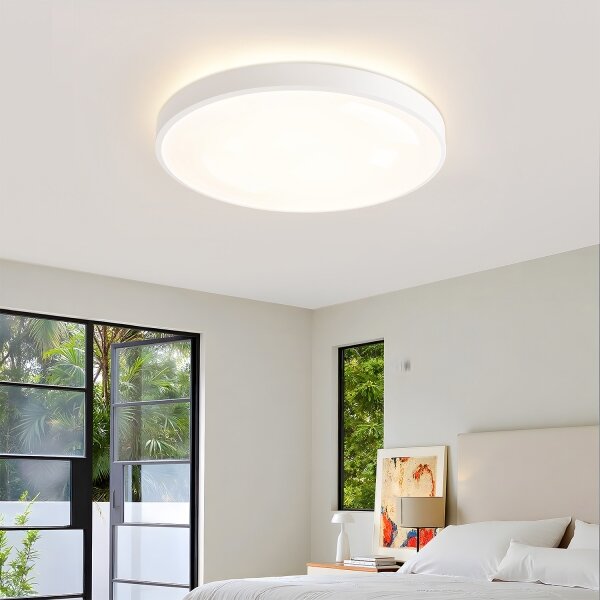 Brilagi - LED Stmívat. svítidlo GLASS POOL DOUBLE LED/60W/230V 50 cm bílá + DO