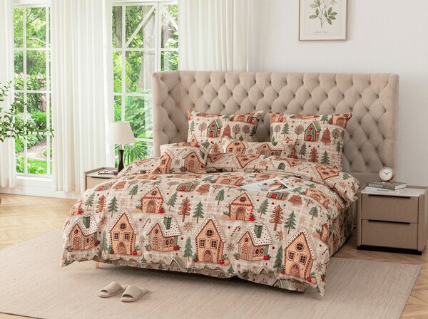 Povlečení z mikrovlákna GINGER HOME barevné Rozměr povlečení: 70 x 90 cm | 140 x 200 cm