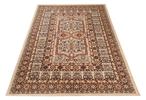 Makro Abra Klasický kusový koberec EUFRAT N634B světle béžový Rozměr: 80x150 cm