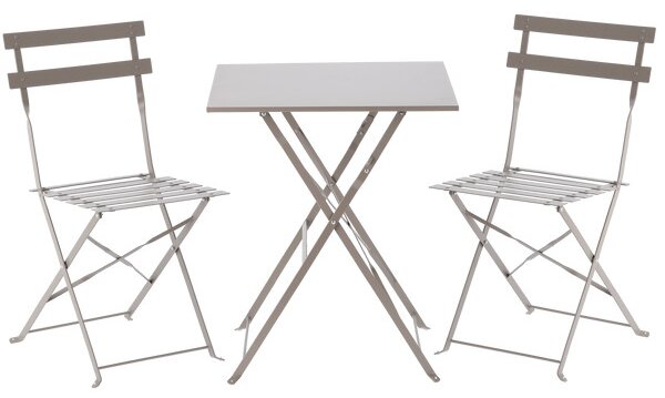 Set zahradního nábytku ALVIRA šedý GOM5165