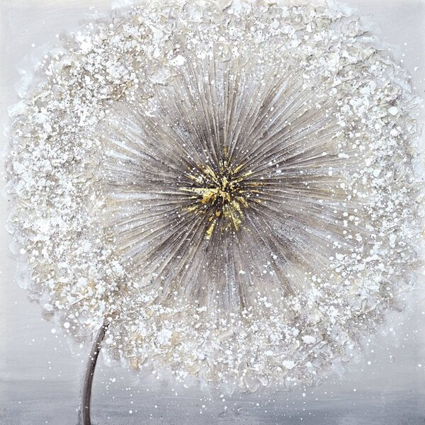 Obraz GOLDEN WISH A - ručně malovaný 80x80cm