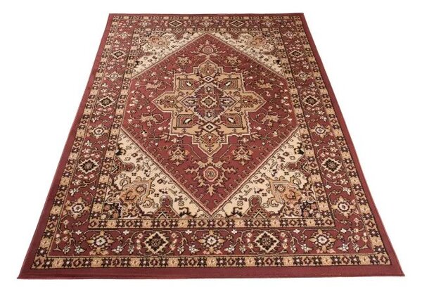 Makro Abra Klasický kusový koberec EUFRAT L612A hnědý Rozměr: 80x150 cm