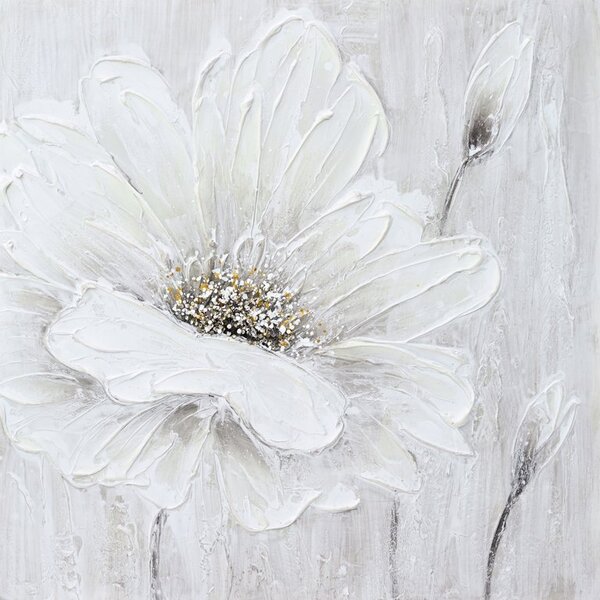 Obraz WHISPERING A - ručně malovaný 80x80cm
