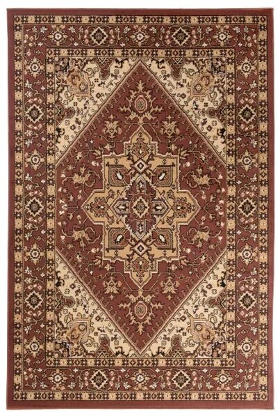Makro Abra Klasický kusový koberec EUFRAT L612A hnědý Rozměr: 80x150 cm