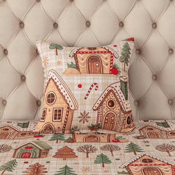 Povlak na polštář z mikrovlákna GINGER HOME 45x45 cm, barevný