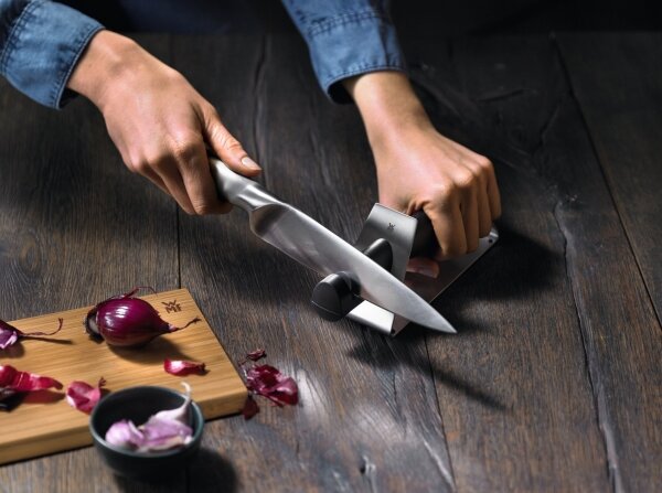 WMF - Brousek na nože GOURMET 22,3 cm černá/nerez