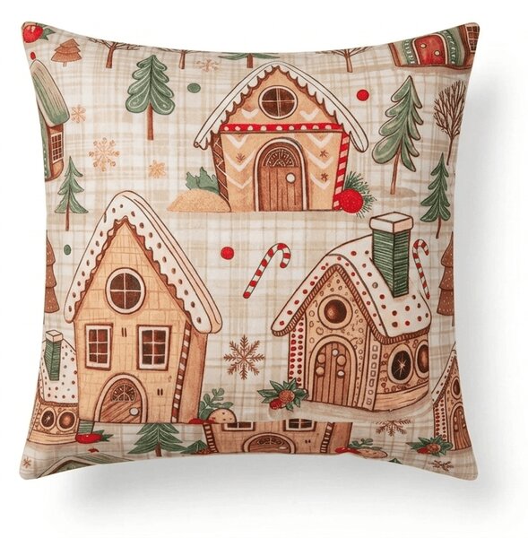 Povlak na polštář z mikrovlákna GINGER HOME 45x45 cm, barevný