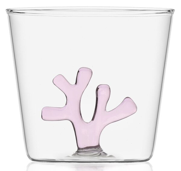Ichendorf Milano designové sklenice na vodu Coral Reef Tumbler Lilac Coral